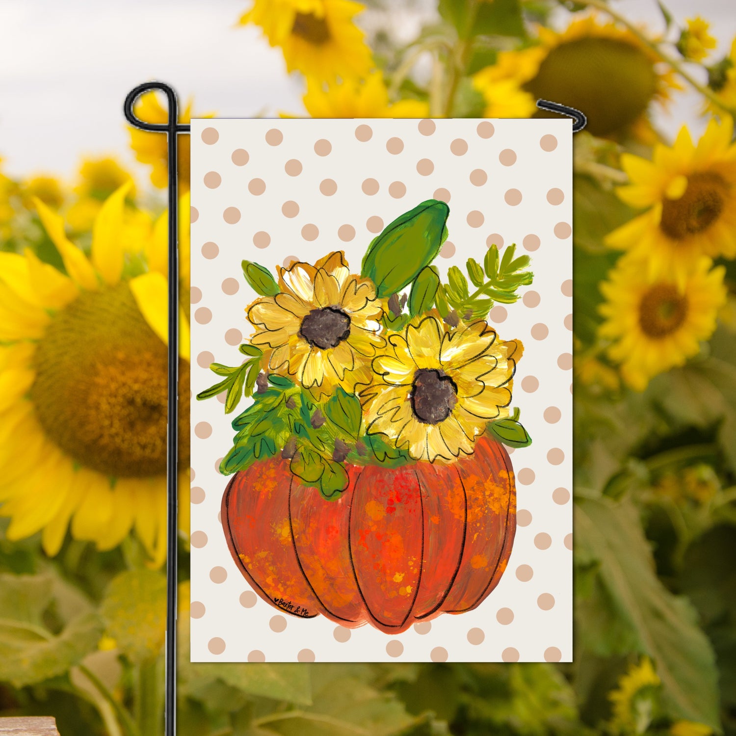 Fall Garden Flags